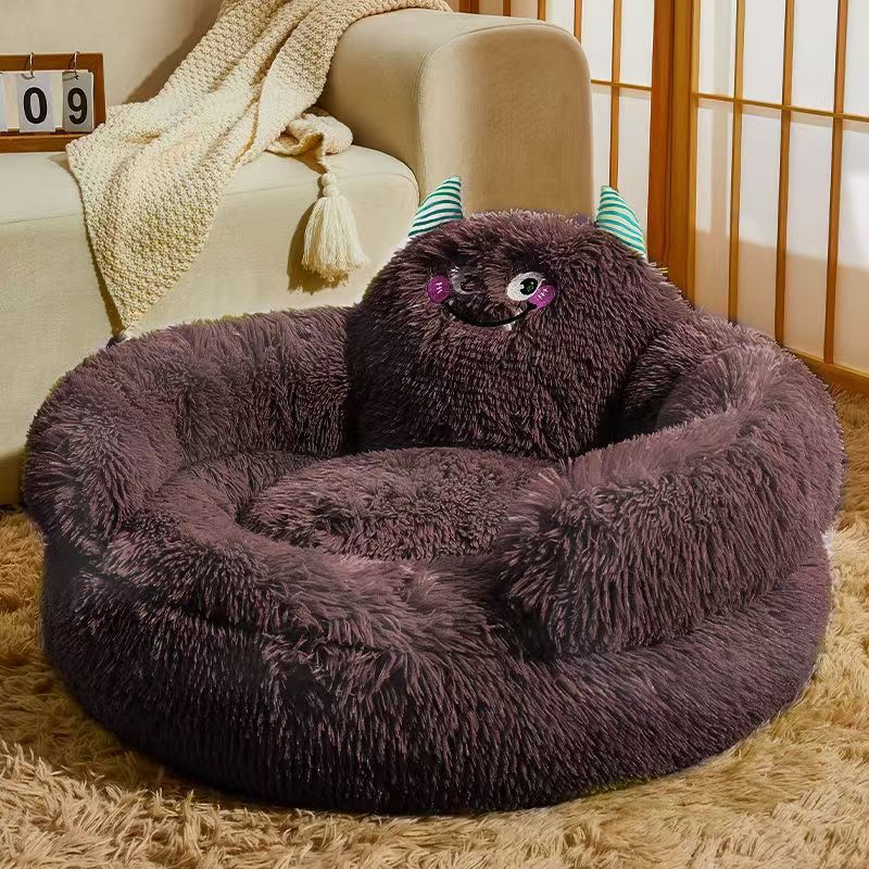 MonsterCuddle™ מיטת מחמד מפלצתית רכה