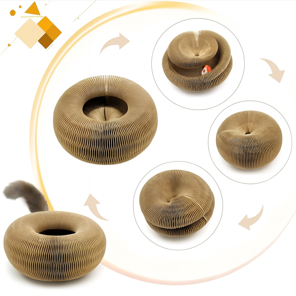 Interactive Foldable Cat Tunnel Toy™