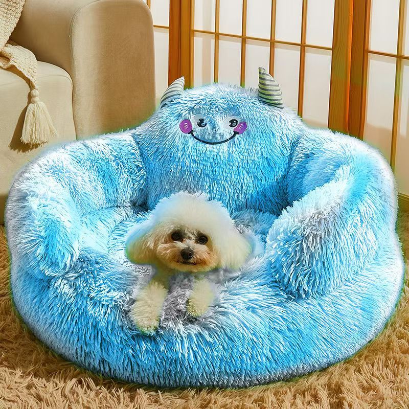 MonsterCuddle™ מיטת מחמד מפלצתית רכה