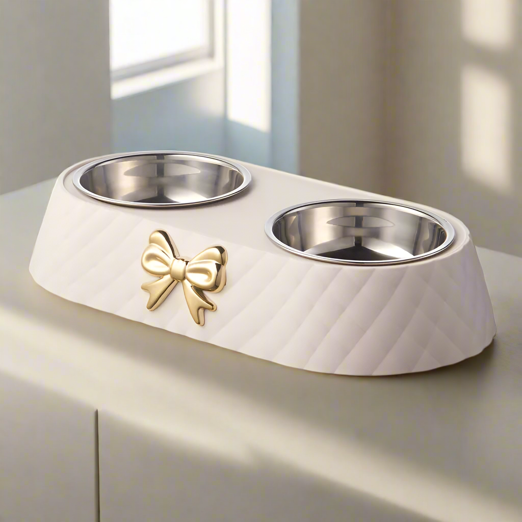 Luxury Double Bowl Pet Feeder™