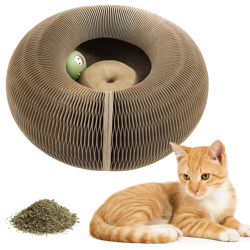 Interactive Foldable Cat Tunnel Toy™