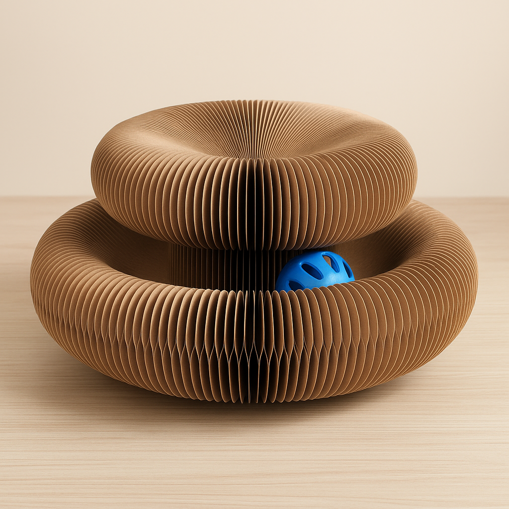 Interactive Foldable Cat Tunnel Toy™