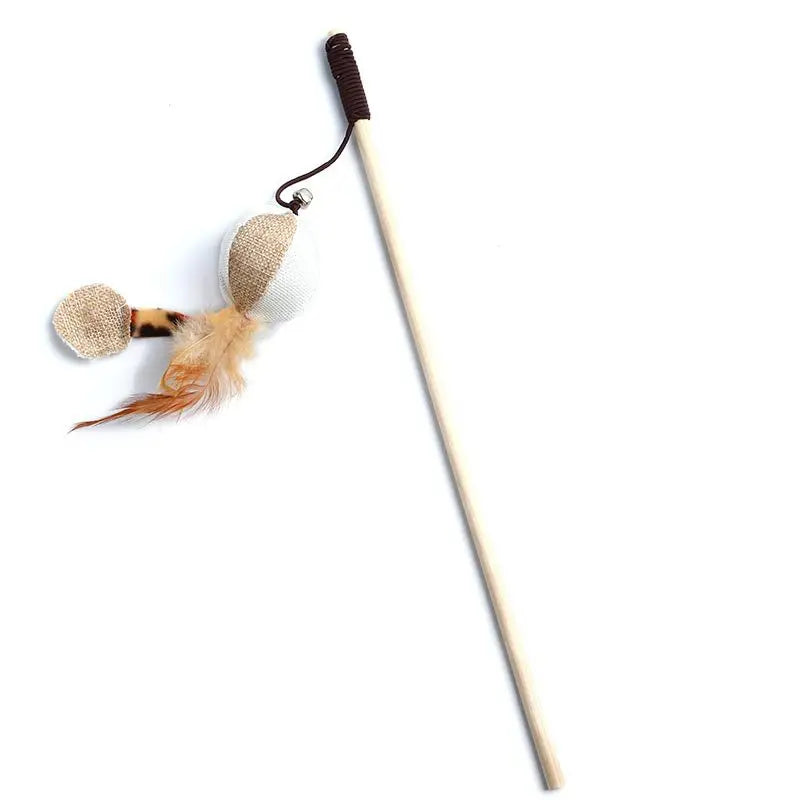 שרביטי המשחק הטבעיים FeatherPounce™