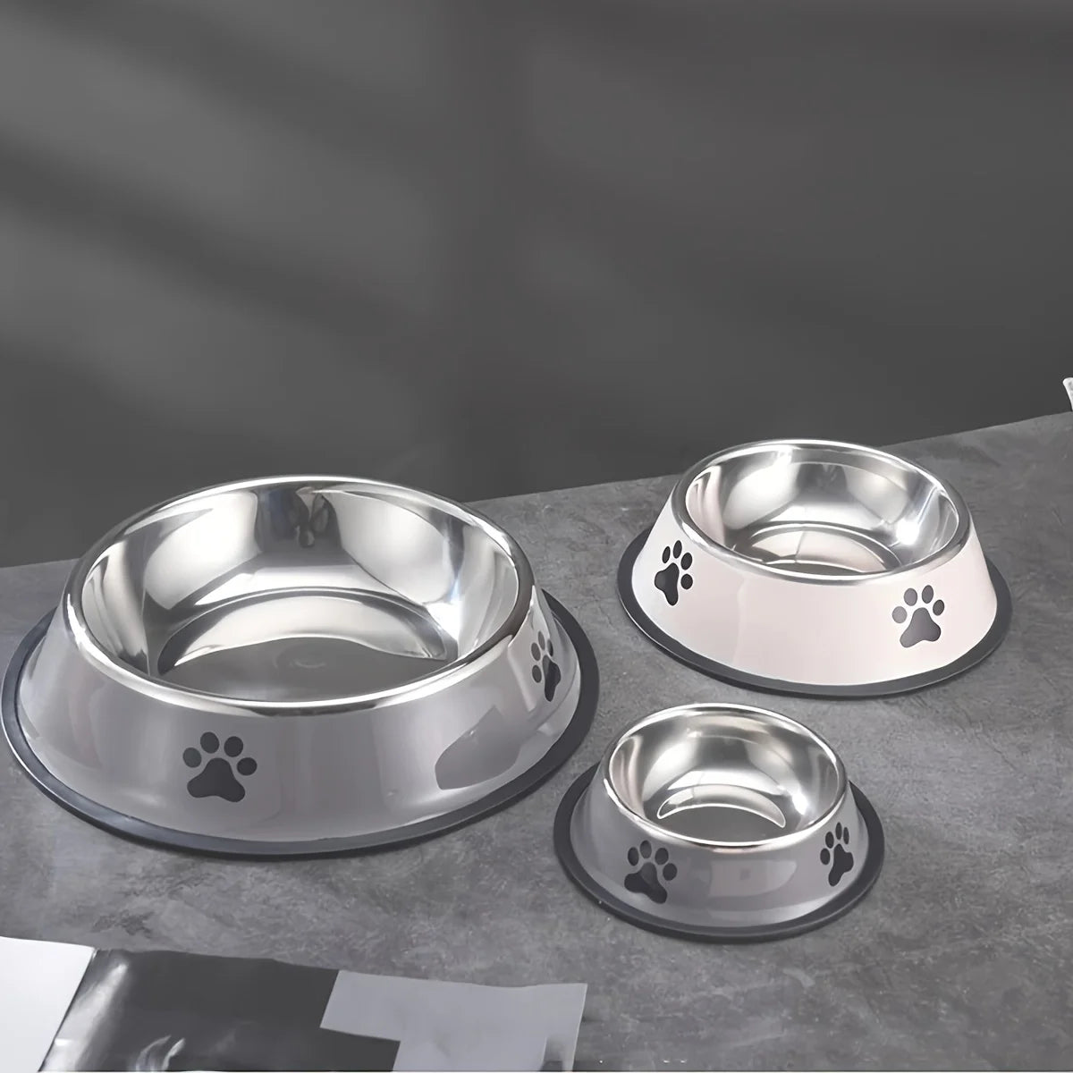Stainless Steel Pet Bowl™ – Anti-Slip Design