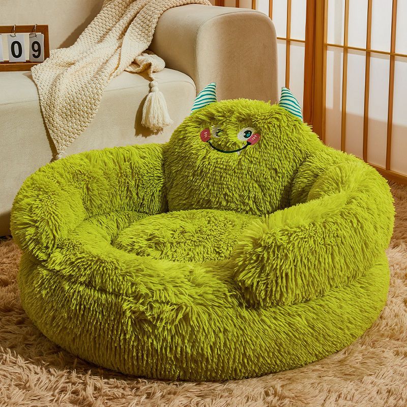 MonsterCuddle™ מיטת מחמד מפלצתית רכה