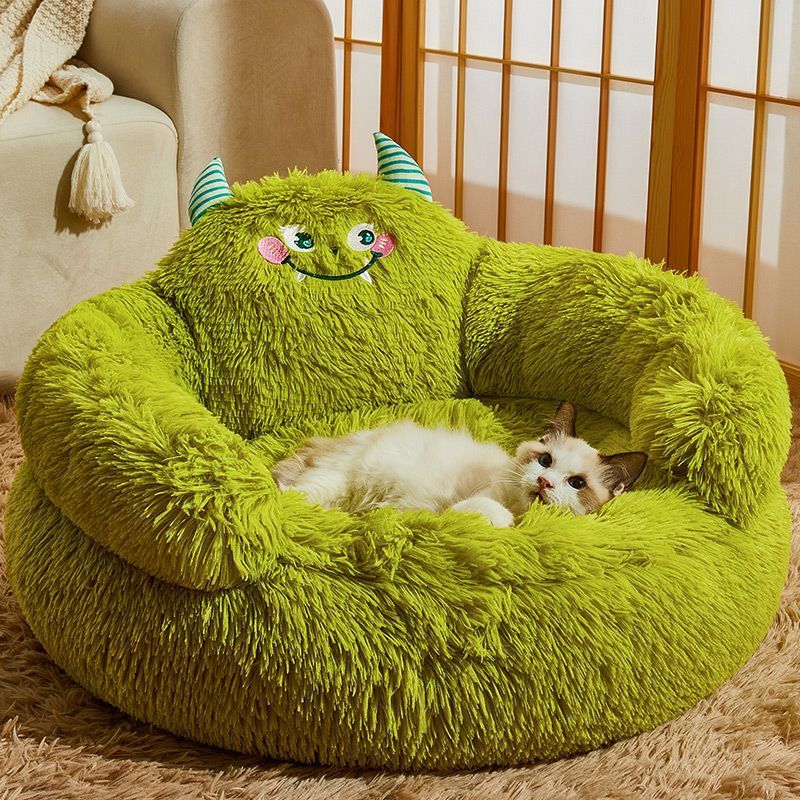 MonsterCuddle™ מיטת מחמד מפלצתית רכה