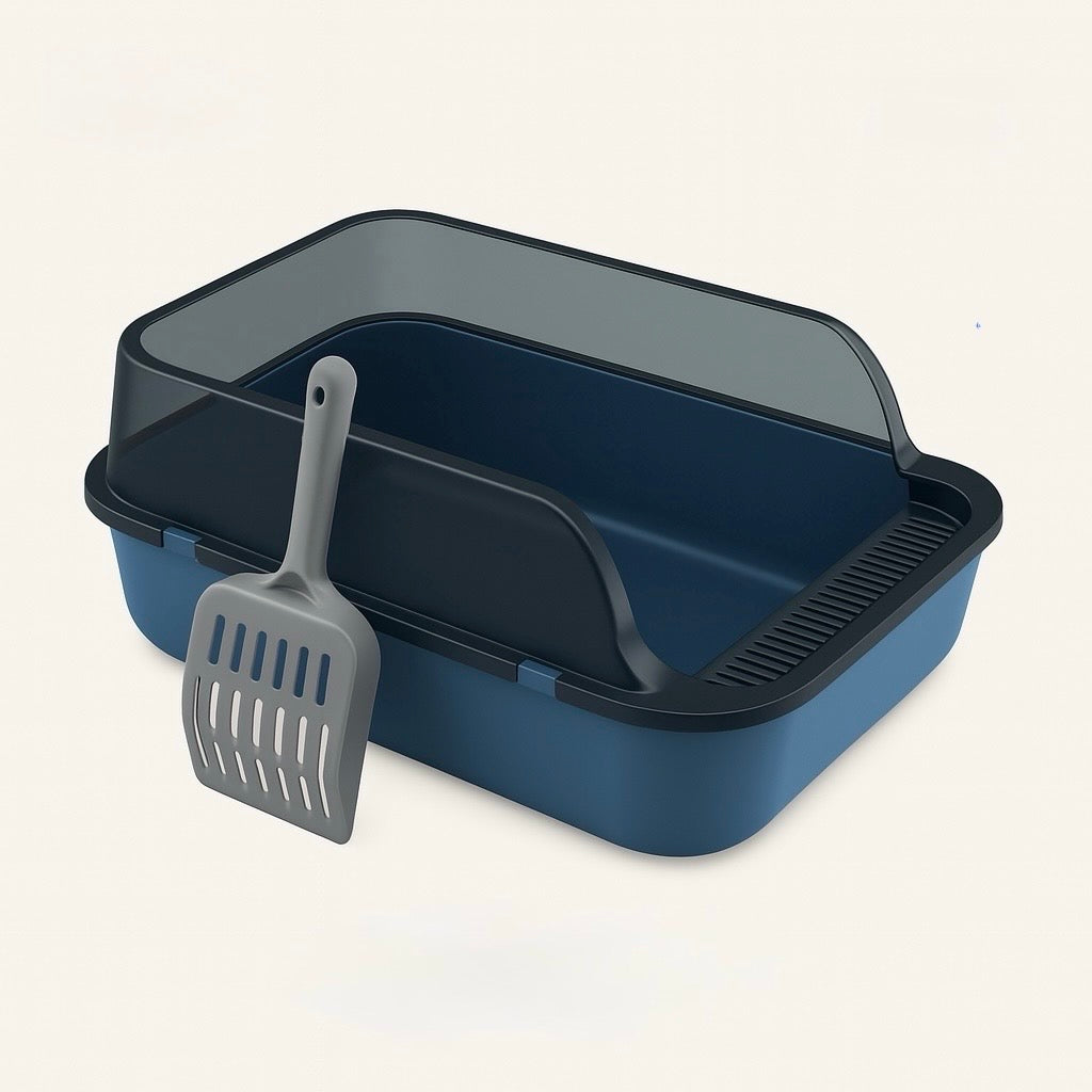 CleanEdge™ Covered Cat Litter Box with Scoop