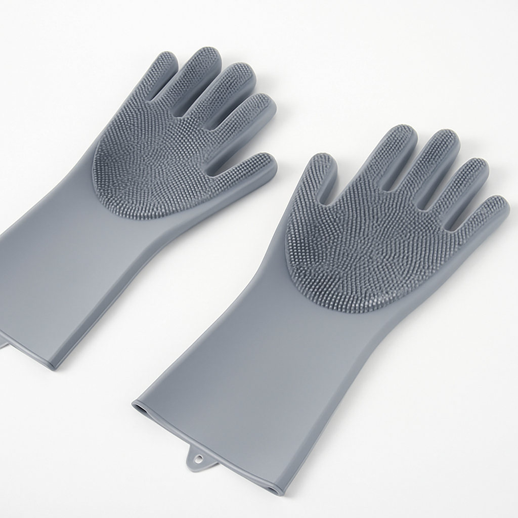 Pet Grooming & Bathing Silicone Gloves™