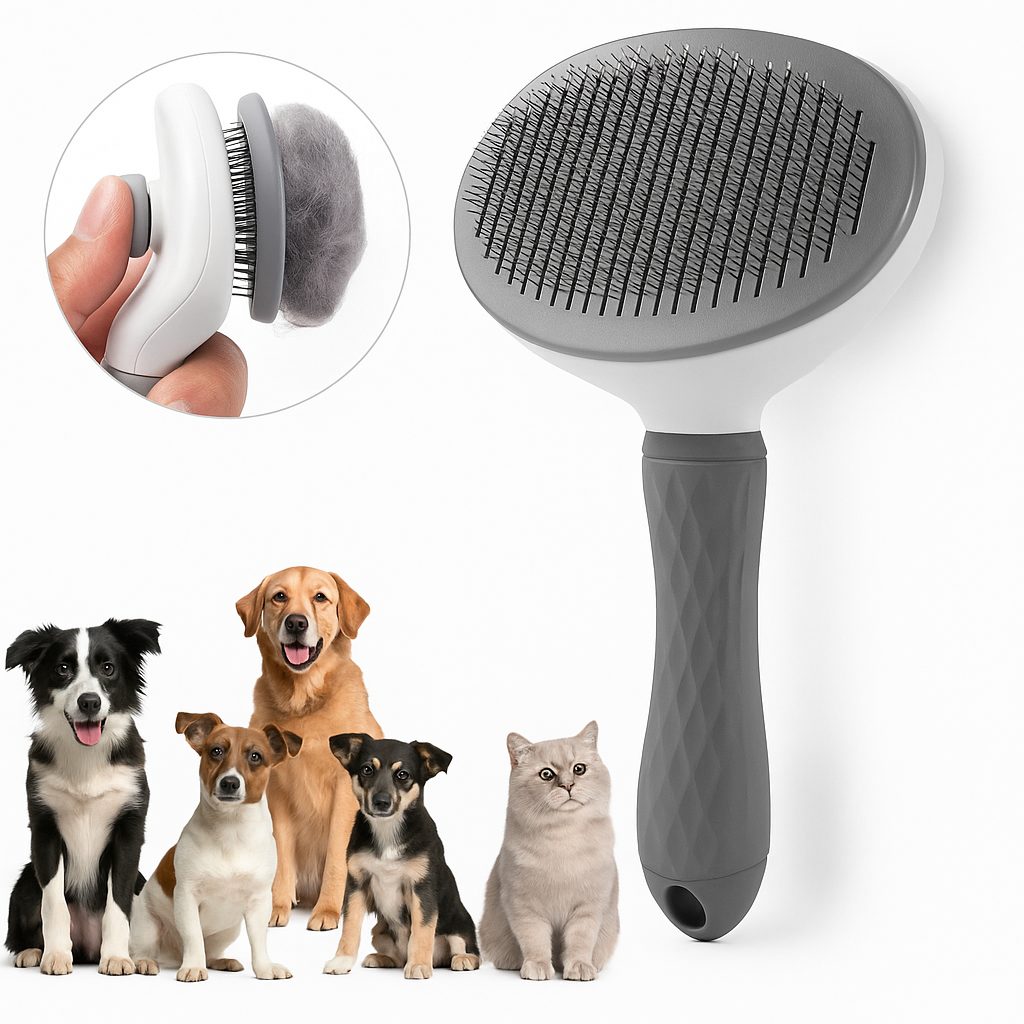Self-Cleaning Pet Grooming Brush™