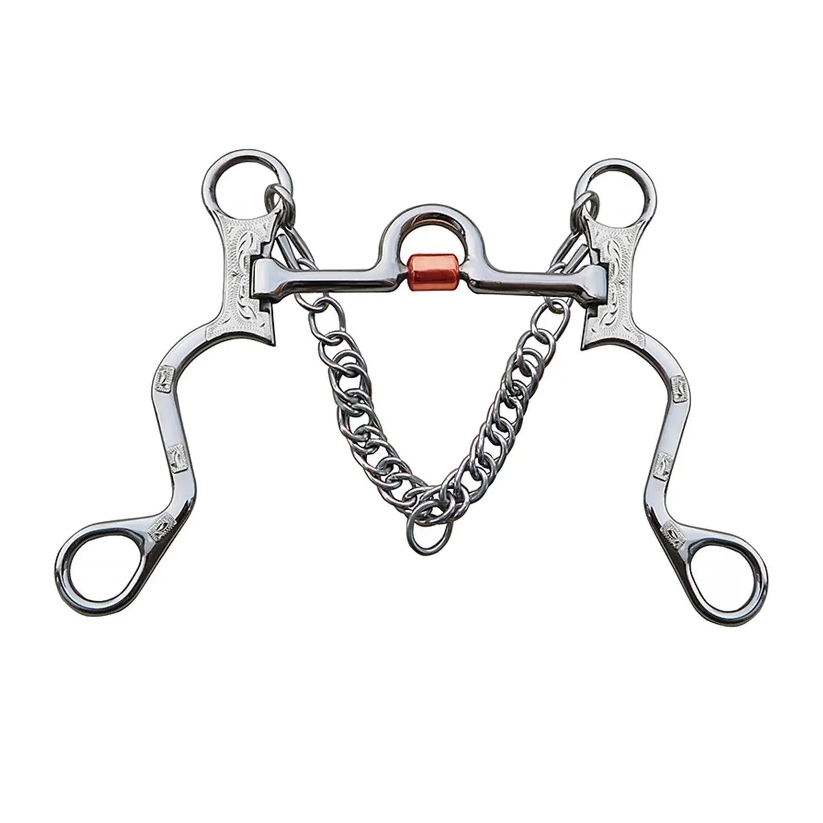 Stainless Steel Horse Bit with Curb Chain™