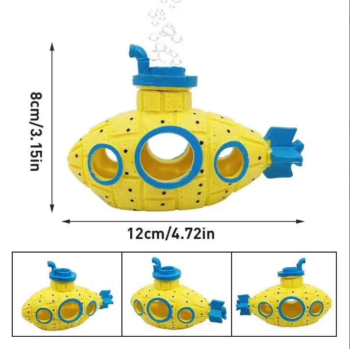 Vintage Submarine Aquarium Ornament™