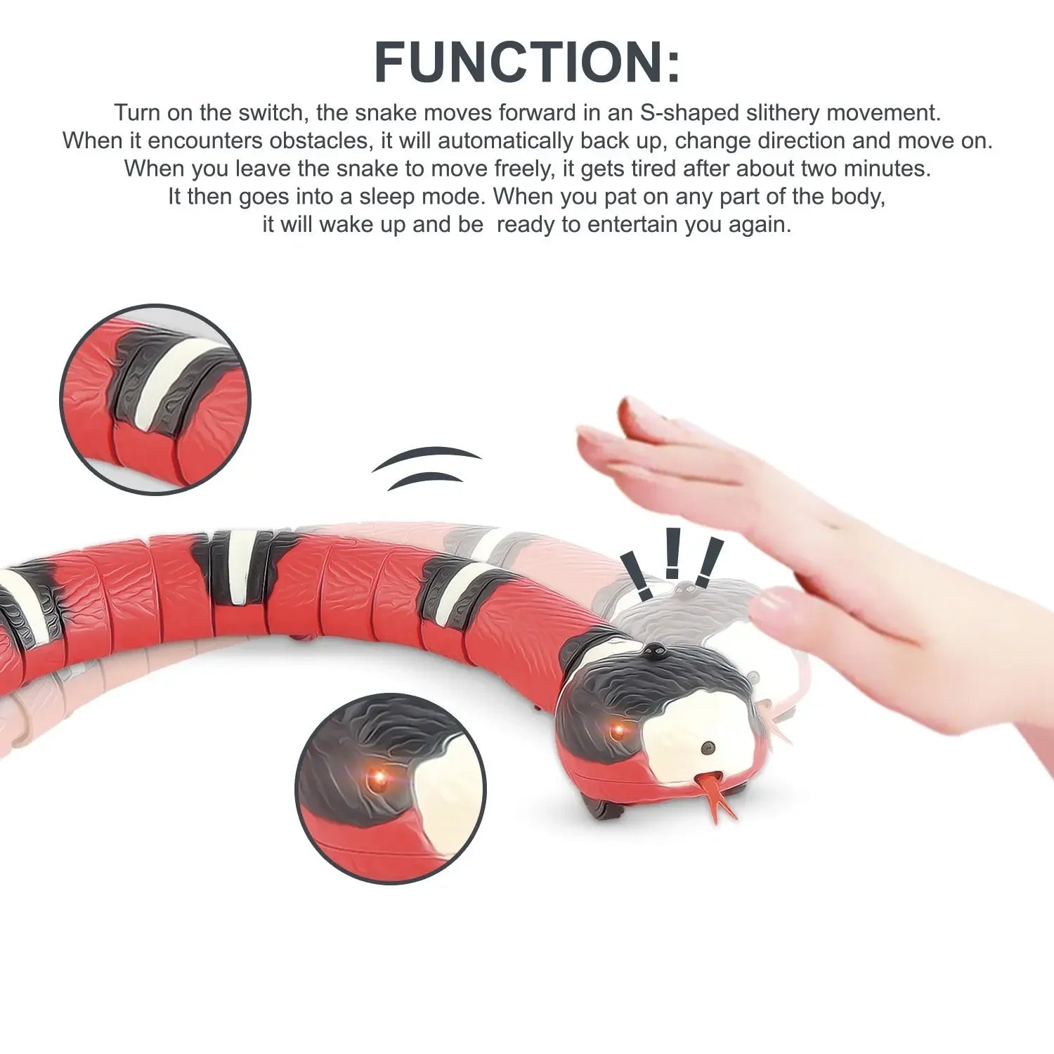 Smart Snake™ Interactive Toy for Pets