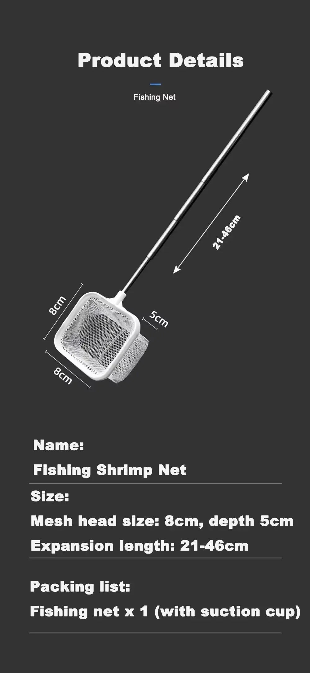 ShrimpNet™ – Extendable Fishing Net