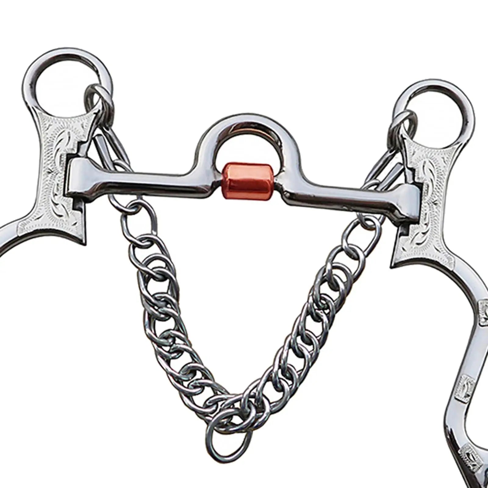 Stainless Steel Horse Bit with Curb Chain™