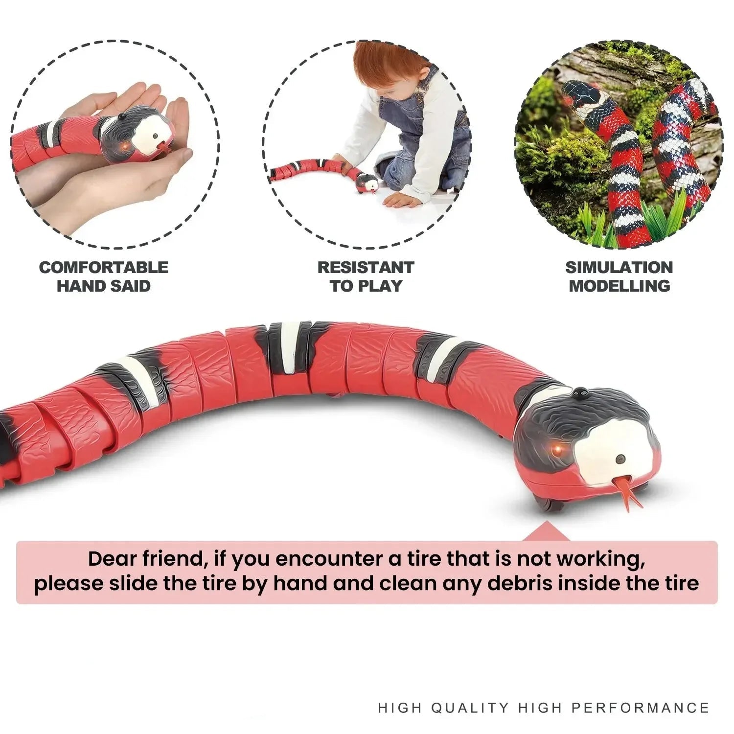Smart Snake™ Interactive Toy for Pets