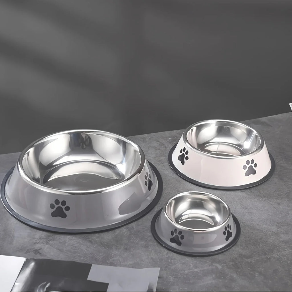 Stainless Steel Pet Bowl™ – Anti-Slip Design