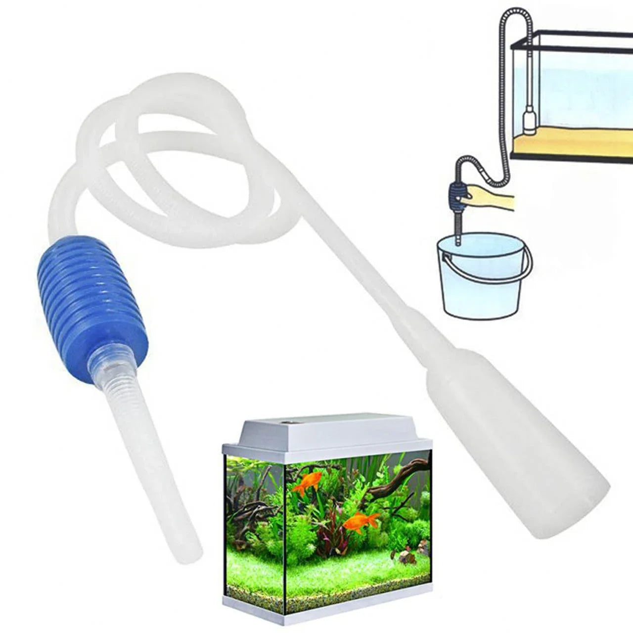 Aquarium Water Changer™ – Manual Siphon Pump
