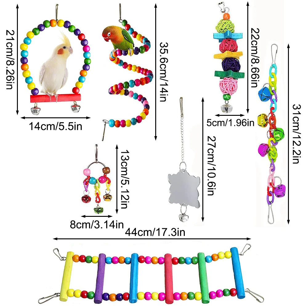 ColorPerch™ Bird Toy Set
